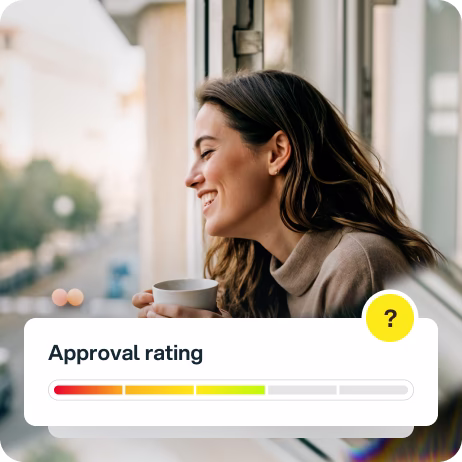 Higher rate of approval