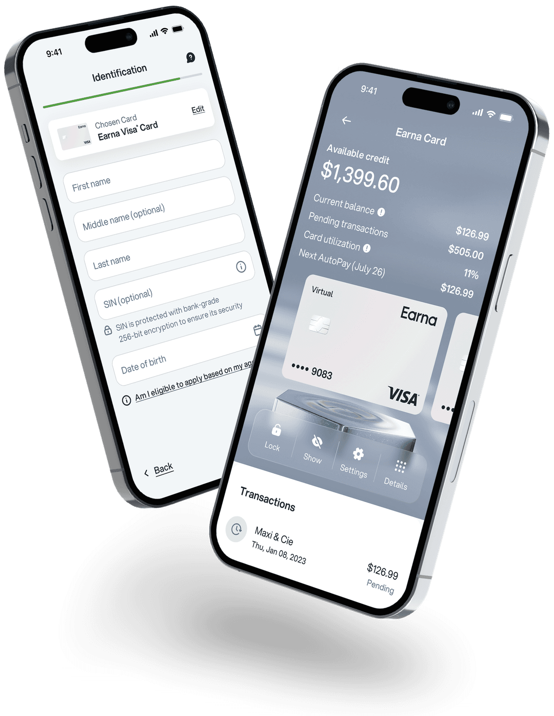 instant access to your Earna account with mobile app