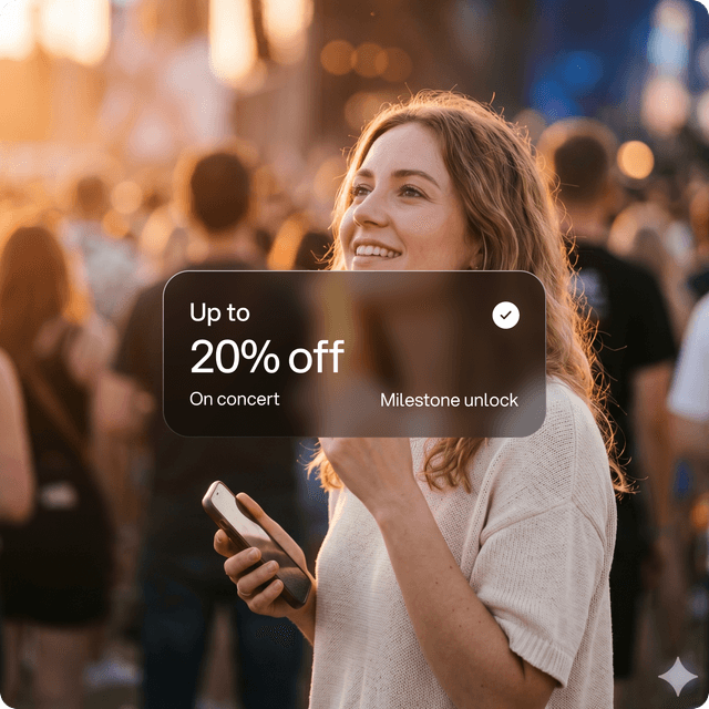 step 4: unlock milestones and rewards